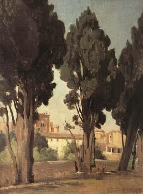 Jean Baptiste Camille  Corot Villeneuve-les-Avignon (mk11) Spain oil painting art
